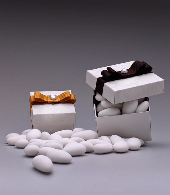 Amêndoas Confeitadas Branca - Deluxe - Empório das Amêndoas