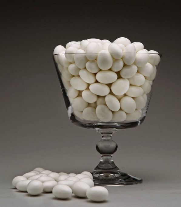 Amêndoas Confeitadas Branca - Dolce - Empório das Amêndoas