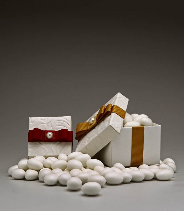 Amêndoas Confeitadas Branca - Dolce - Empório das Amêndoas