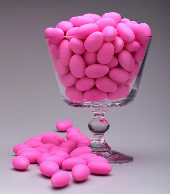 Amêndoas Confeitadas Rosa - Premium - Empório das Amêndoas