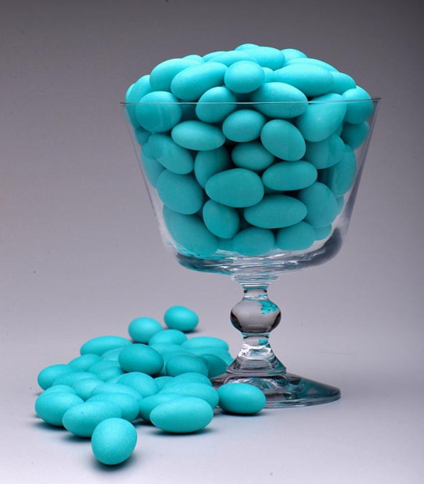 Amêndoas Confeitadas Azul Turquesa - Premium - Emporio das Amêndoas