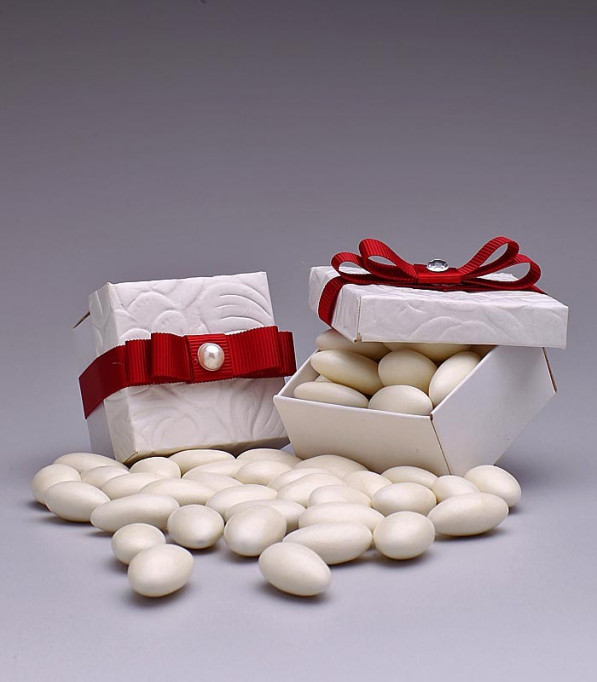 Amêndoas Confeitadas Branca - Empório das Amêndoas