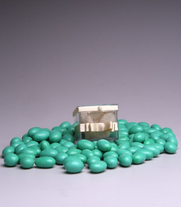 Amêndoas Confeitadas Verde - Premium - Empório das Amêndoas