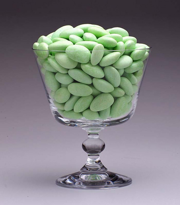 Amêndoas Confeitadas Verde Bebê -...