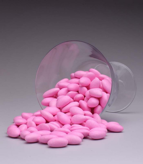 Amêndoas Confeitadas Rosa Bebê - Empório das Amêndoas