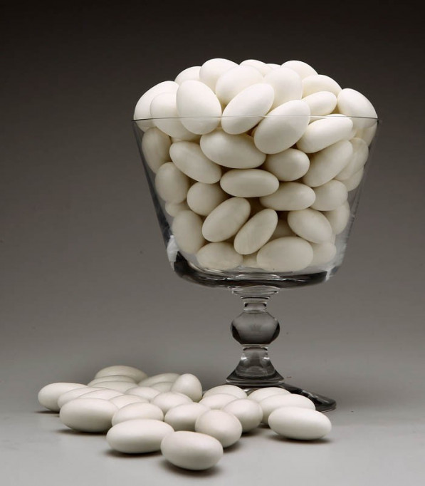 Amêndoas Confeitadas Branca - Elite - Empório das Amêndoas