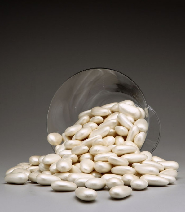 Peroliza Branca Amêndoas Confeitadas  - Prime - Empório das Amêndoas