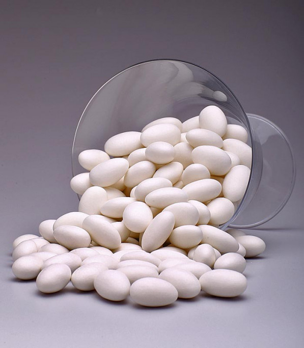 Amêndoas Confeitadas Branca - Classic - Empório das Amêndoas