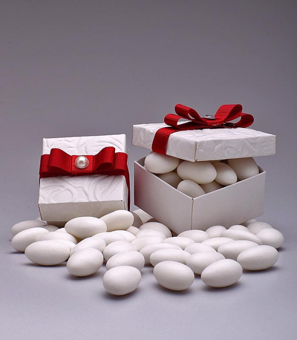 Amêndoas Confeitadas Branca - Classic - Empório das Amêndoas