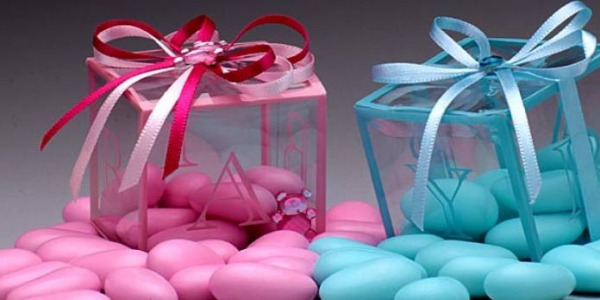 Amêndoas Confeitadas para Chá de Bebê